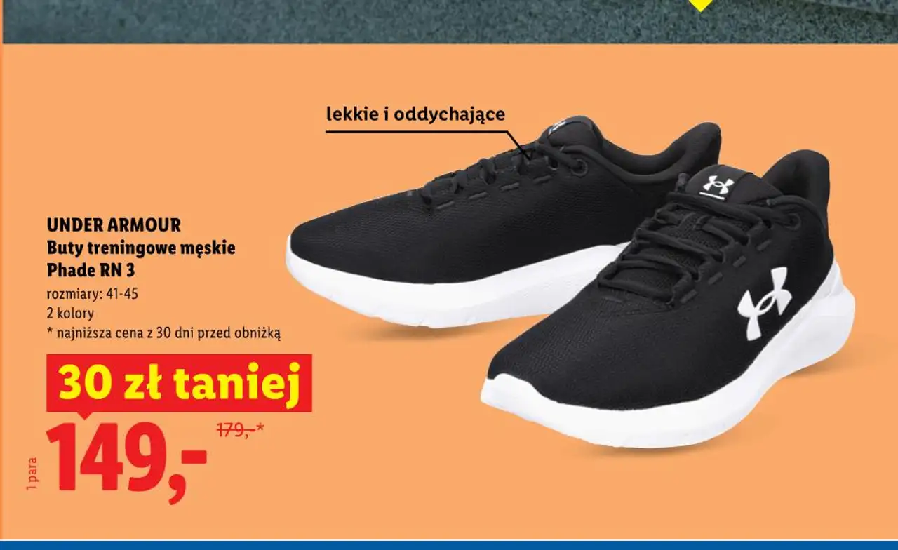 Under Armour Buty treningowe męskie Phade RN 3