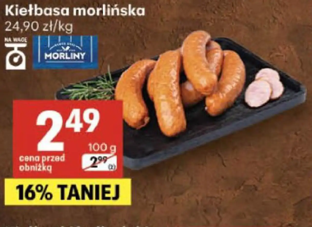 Kiełbasa morlińska Morliny