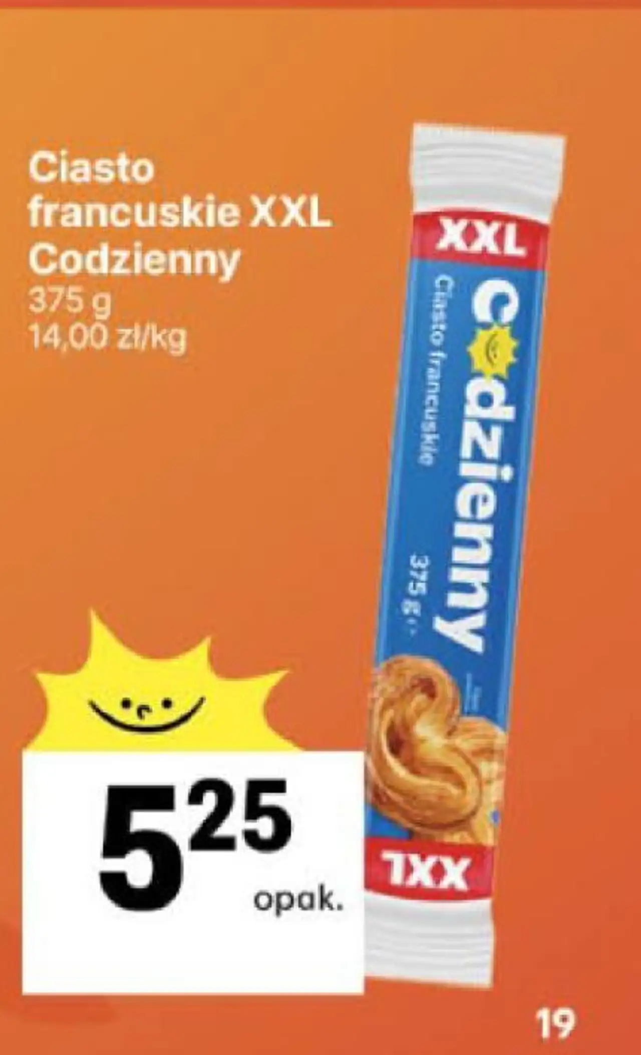 Ciasto francuskie XXL Codzienny