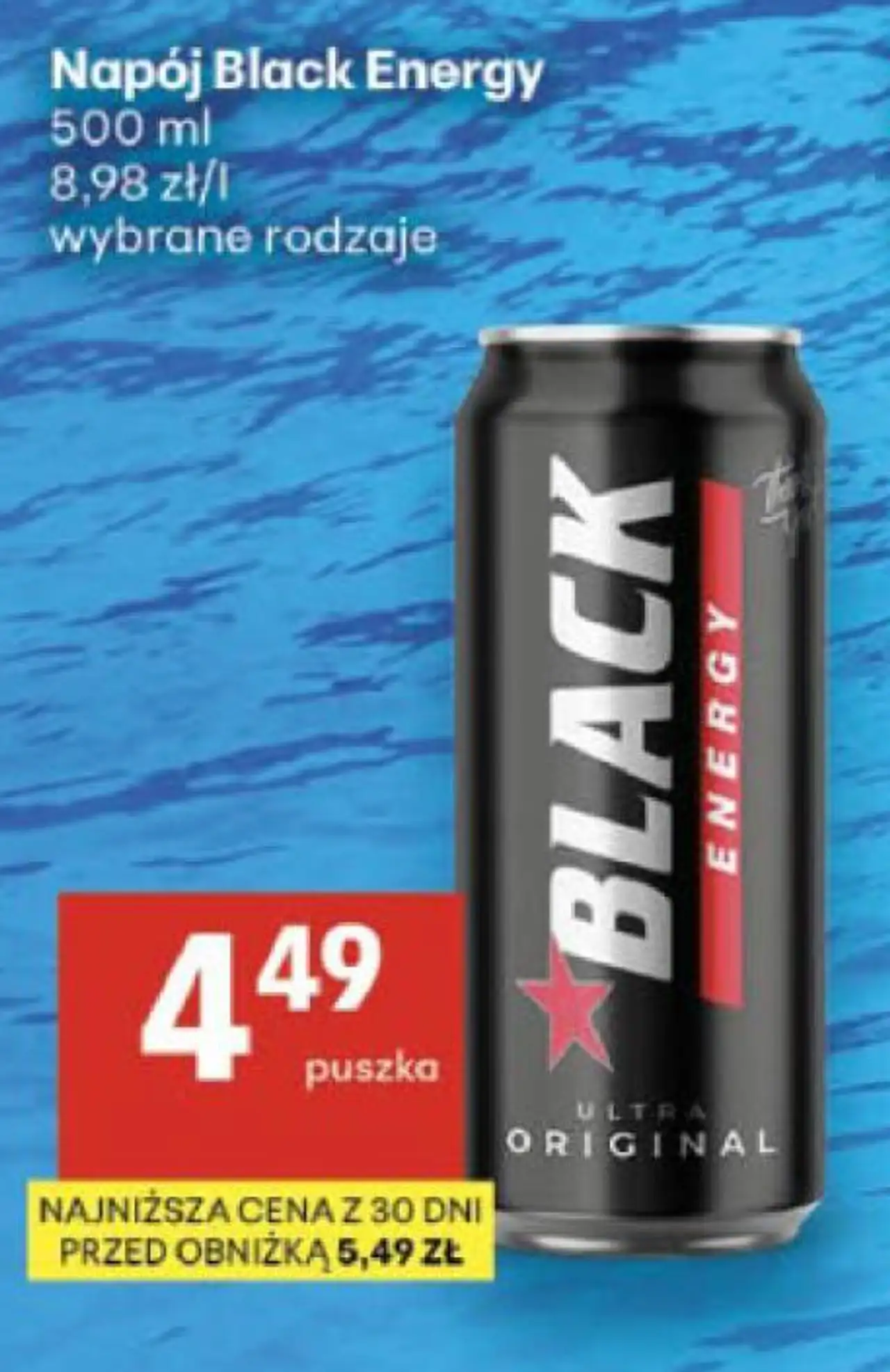 Napój Black Energy