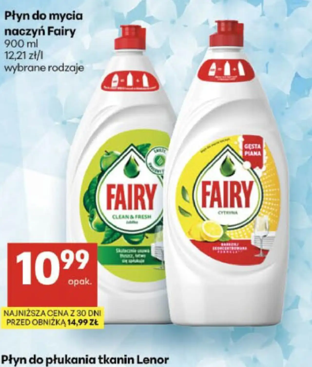 Płyn do mycia naczyń Fairy