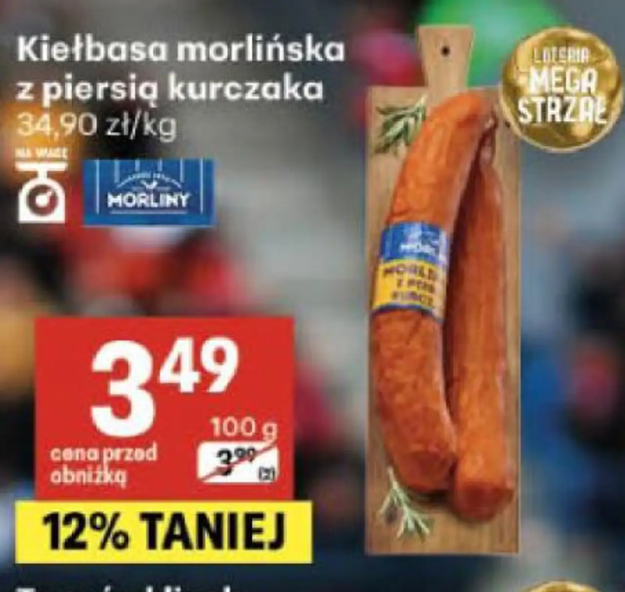 Kiełbasa morlińska z piersią kurczaka