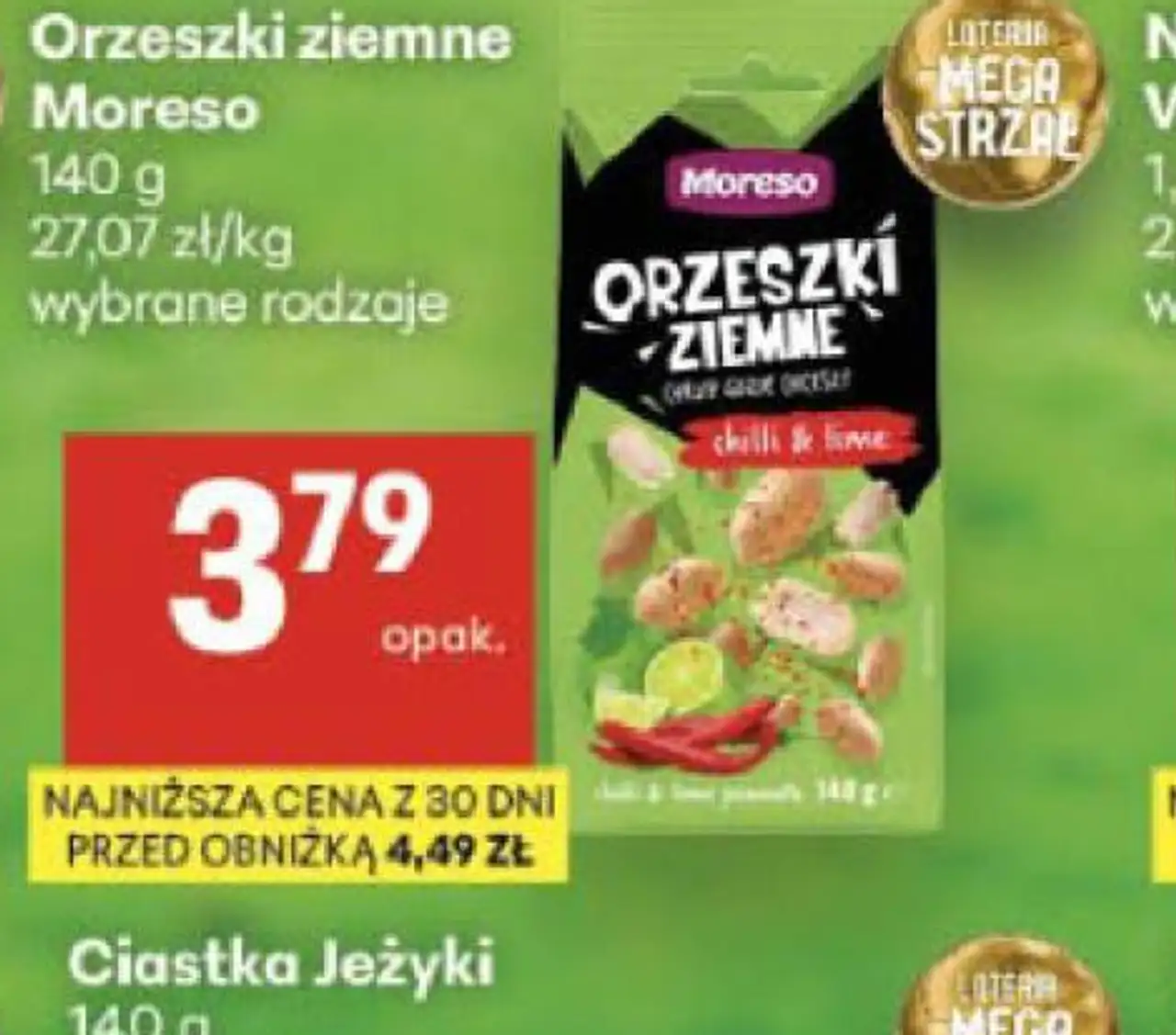 Orzeszki ziemne Moreso