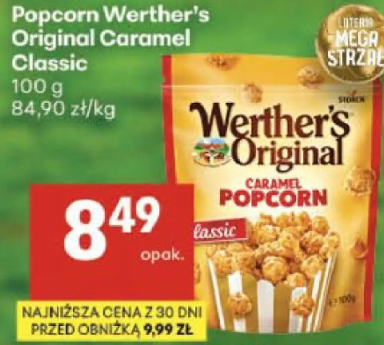 Popcorn Werther's Original Caramel Classic
