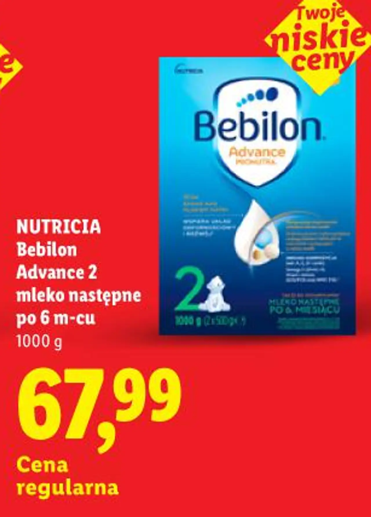 NUTRICIA Bebilon Advance 2 mleko następne po 6 m-cu