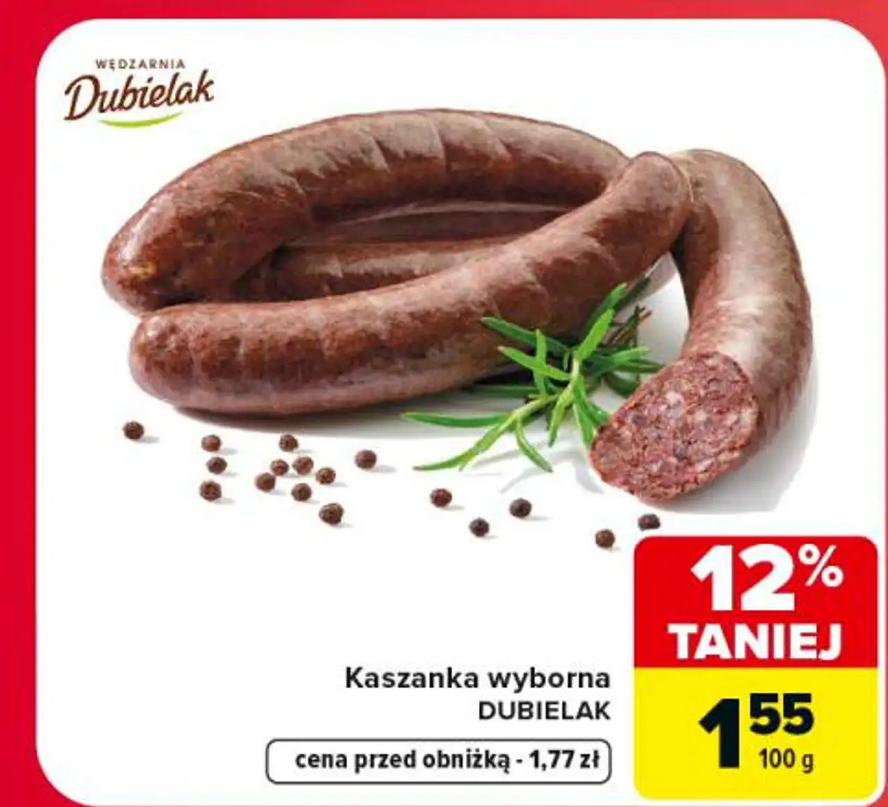 DUBIELAK Kaszanka wyborna