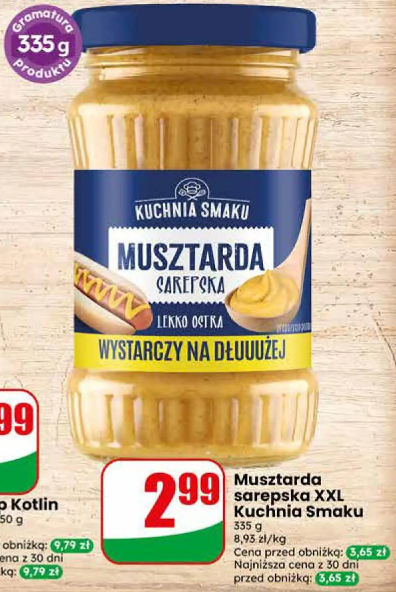 Musztarda sarepska XXL Kuchnia Smaku