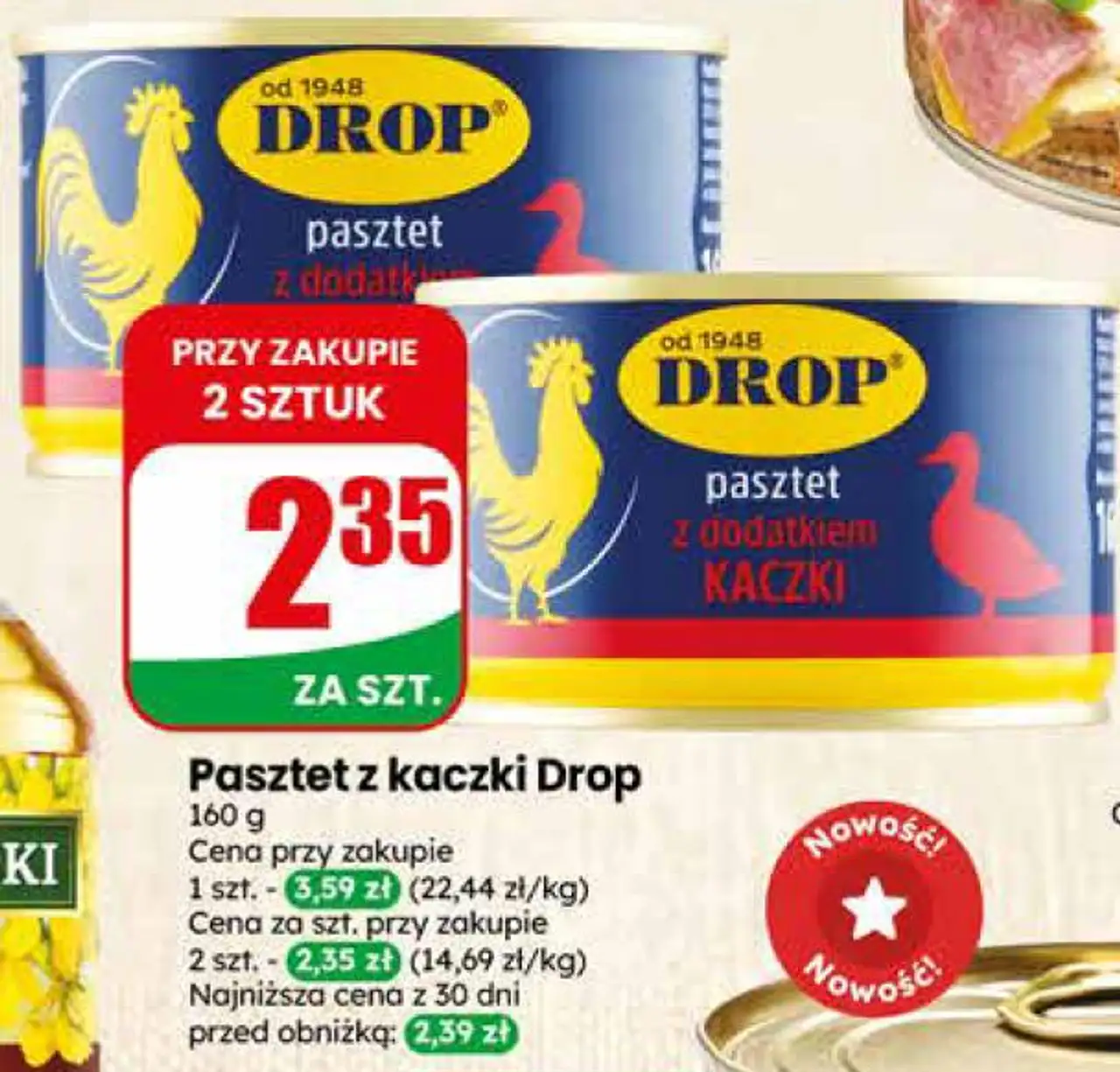 Pasztet z kaczki Drop