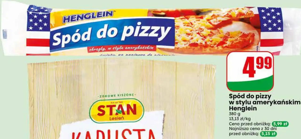 Spód do pizzy w stylu amerykańskim Henglein