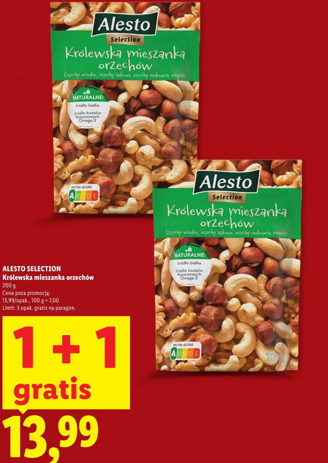 Alesto Selection Królewska mieszanka orzechów