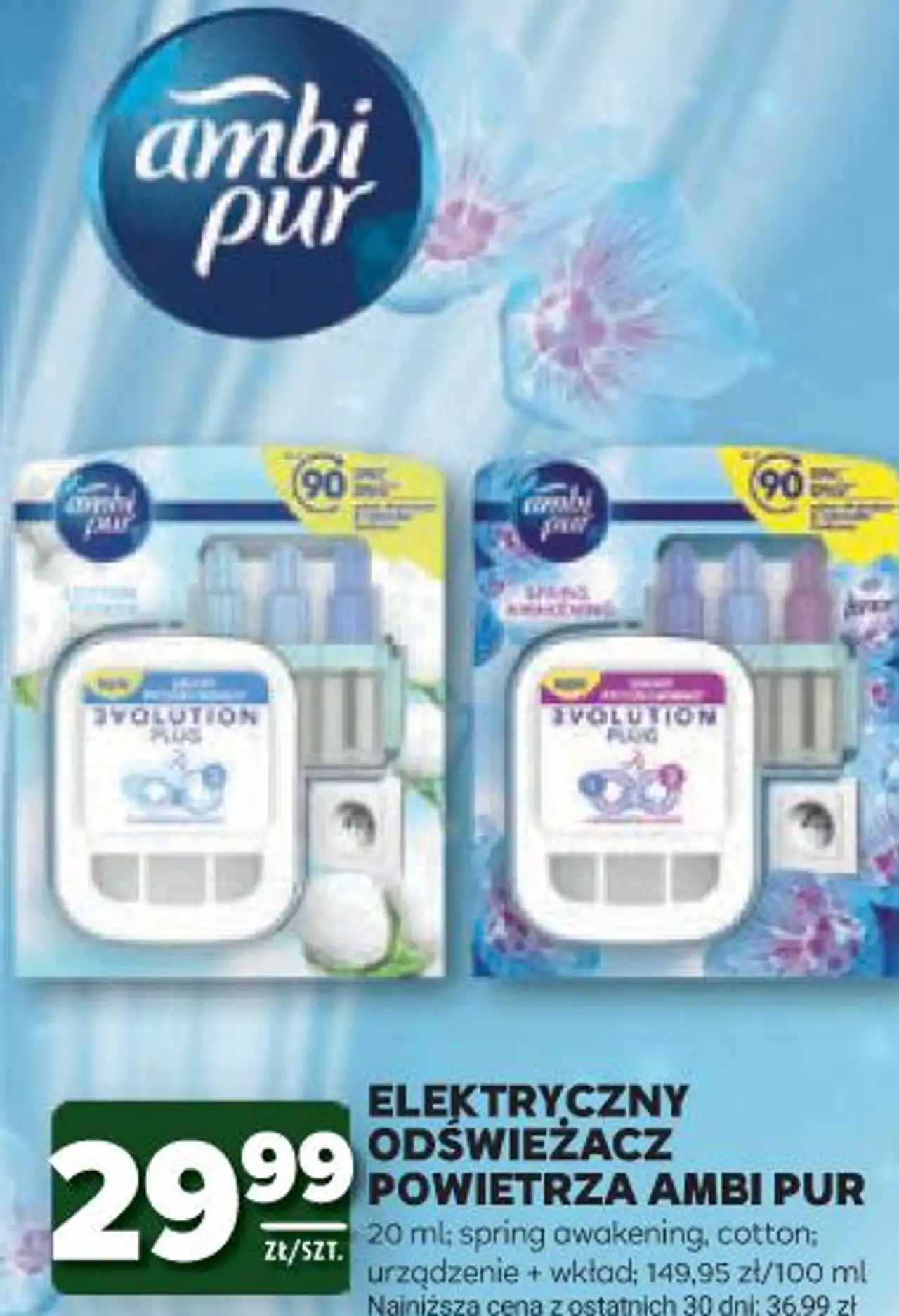 Elektryczny odświeżacz powietrza Ambi Pur