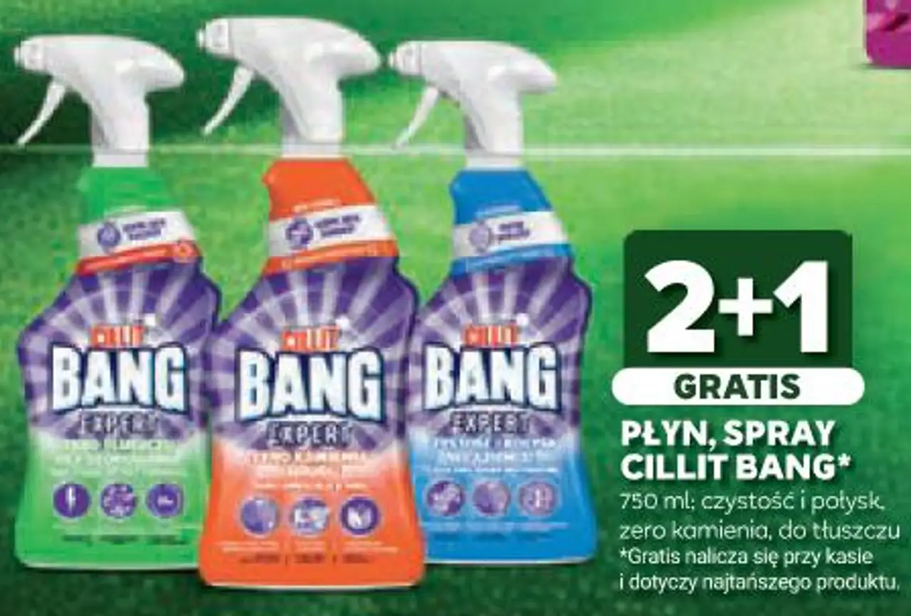 Płyn, spray Cillit Bang