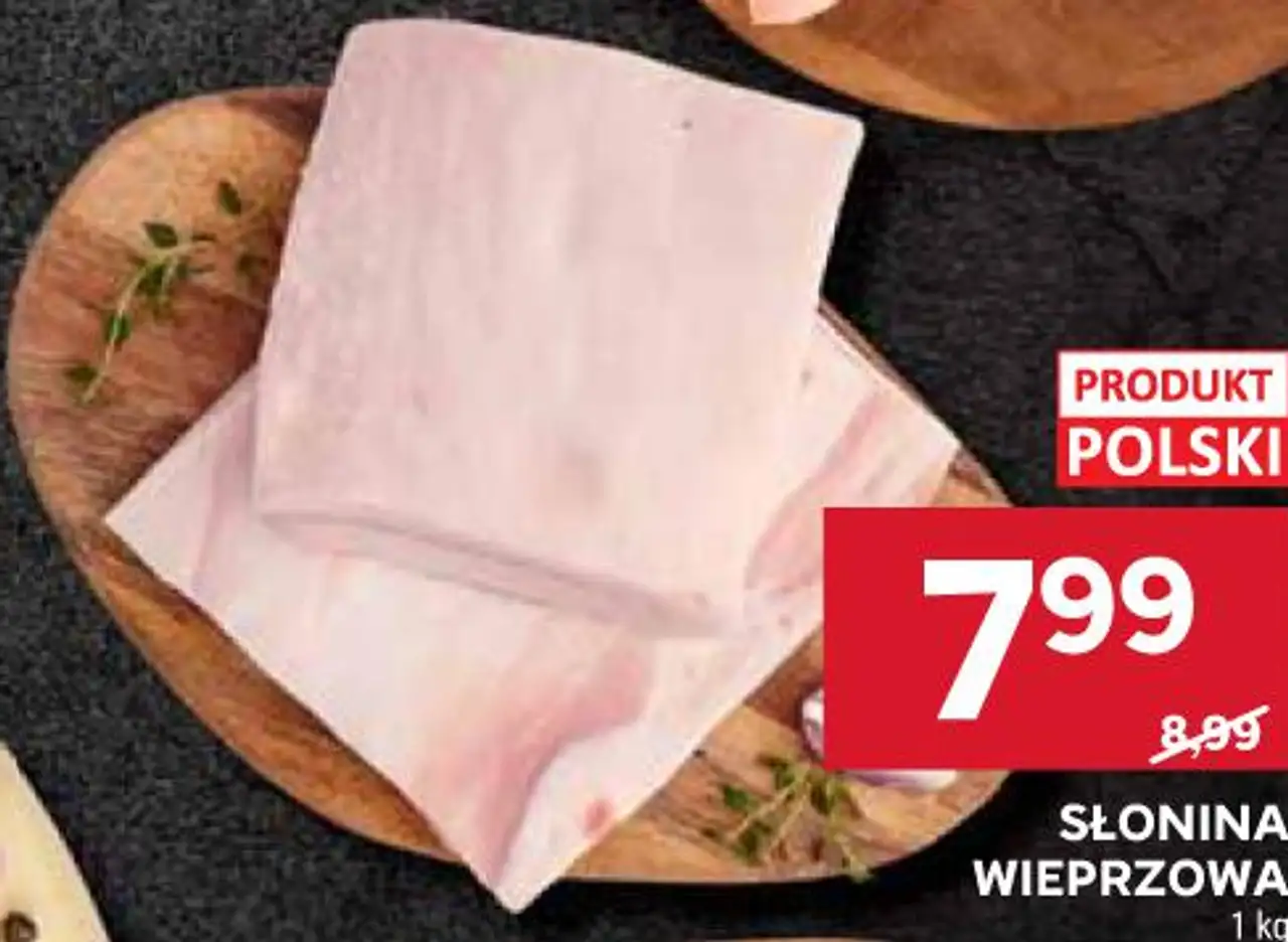 SŁONINA WIEPRZOWA