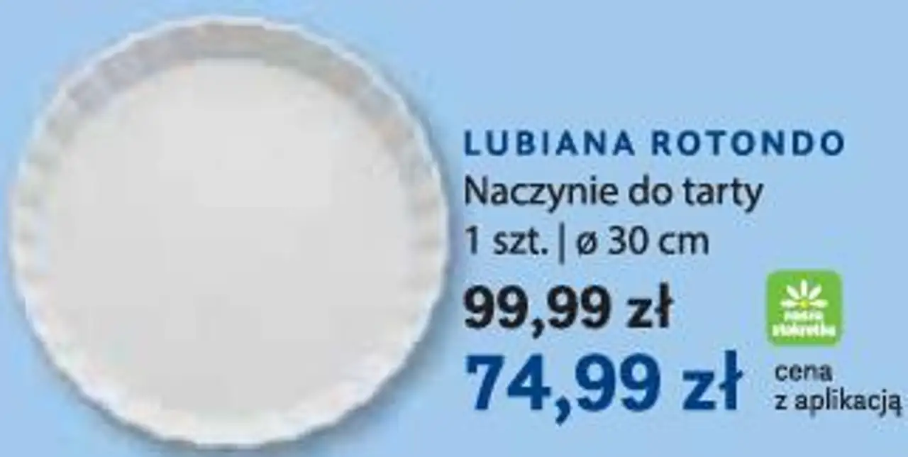 LUBIANA ROTONDO Naczynie do tarty 1 szt. | ø 30 cm