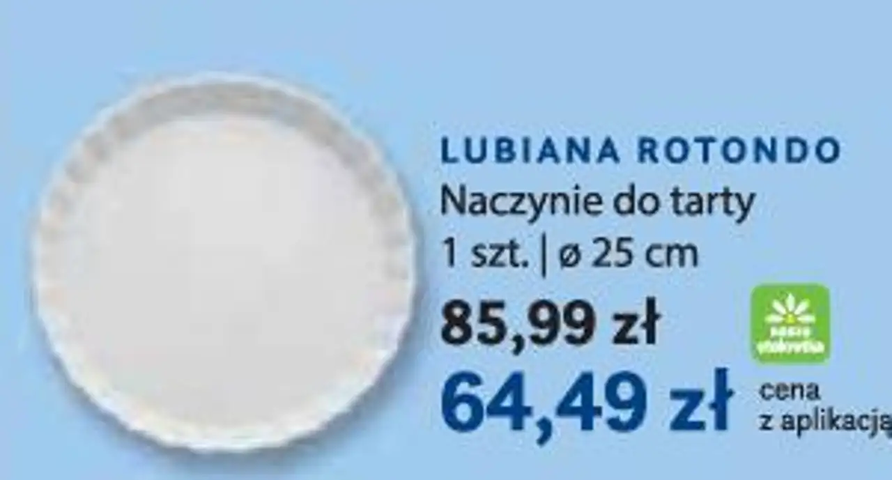 LUBIANA ROTONDO Naczynie do tarty 1 szt. | ø 25 cm