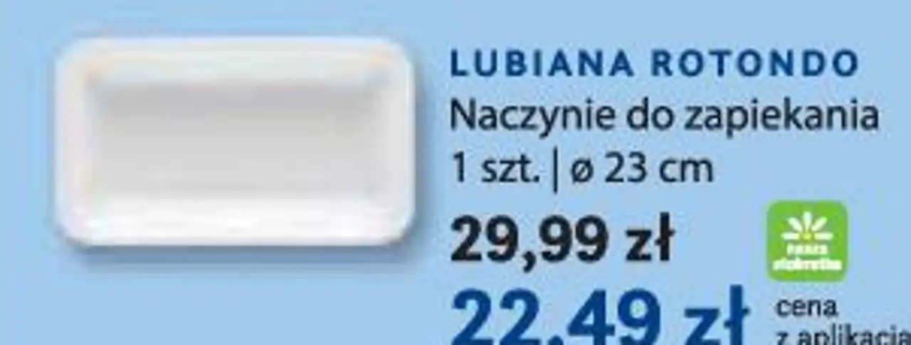 LUBIANA ROTONDO Naczynie do zapiekania 1 szt. | ø 23 cm