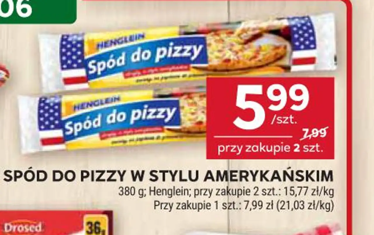 Spód do pizzy w stylu amerykańskim Henglein