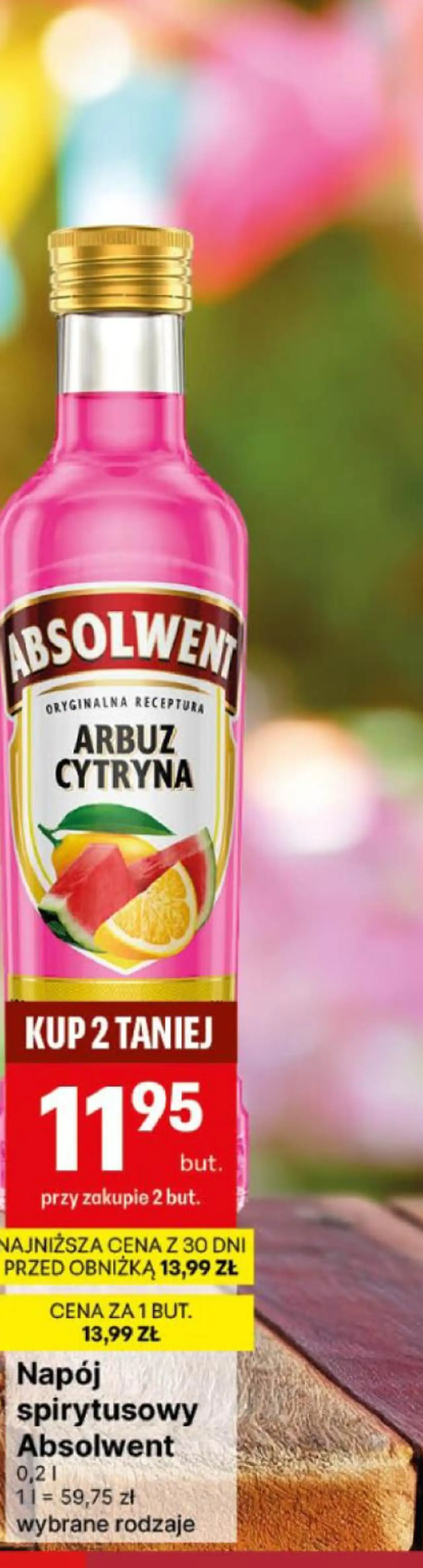 Napój spirytusowy Absolwent