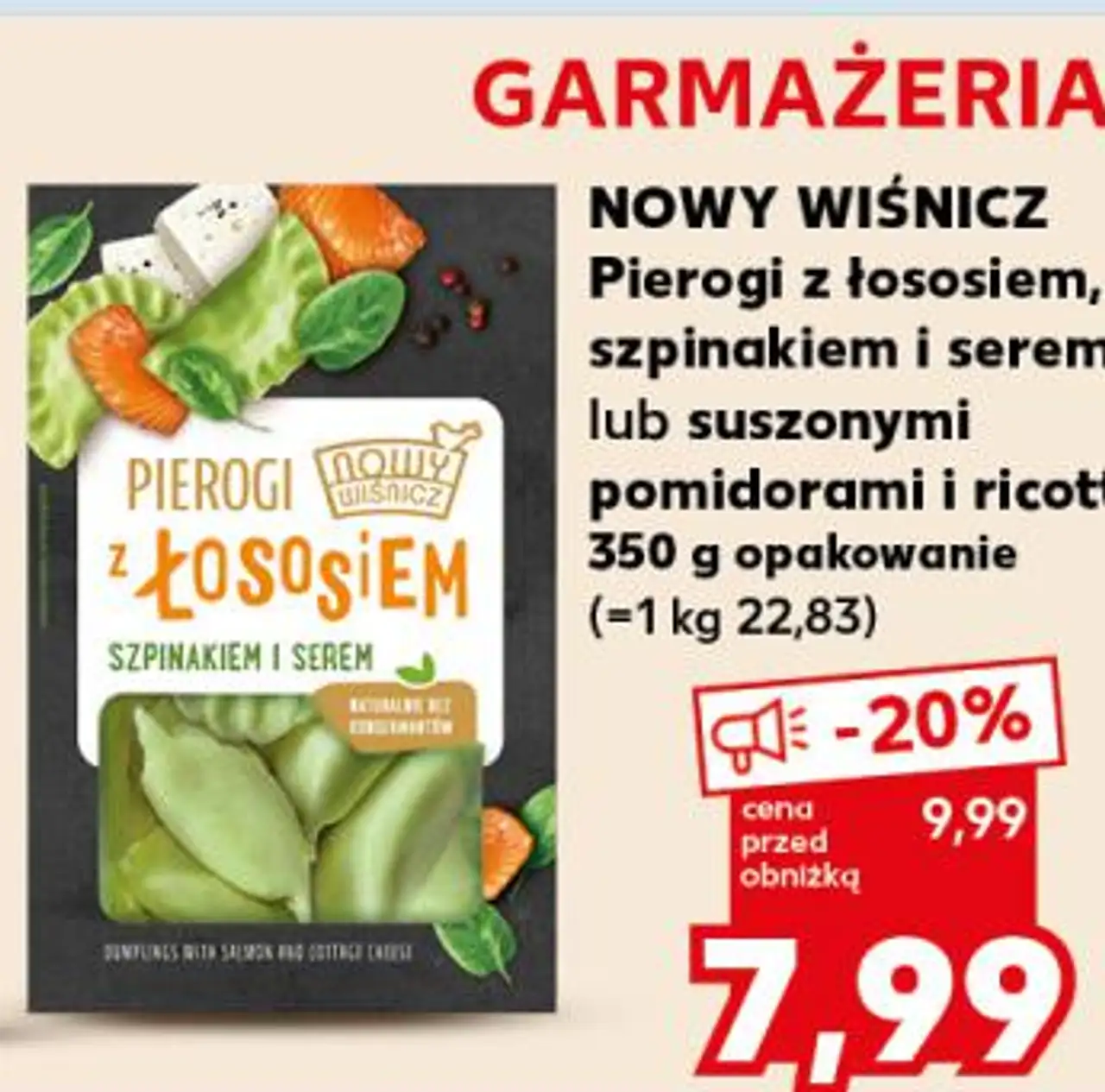 NOWY WIŚNICZ Pierogi
