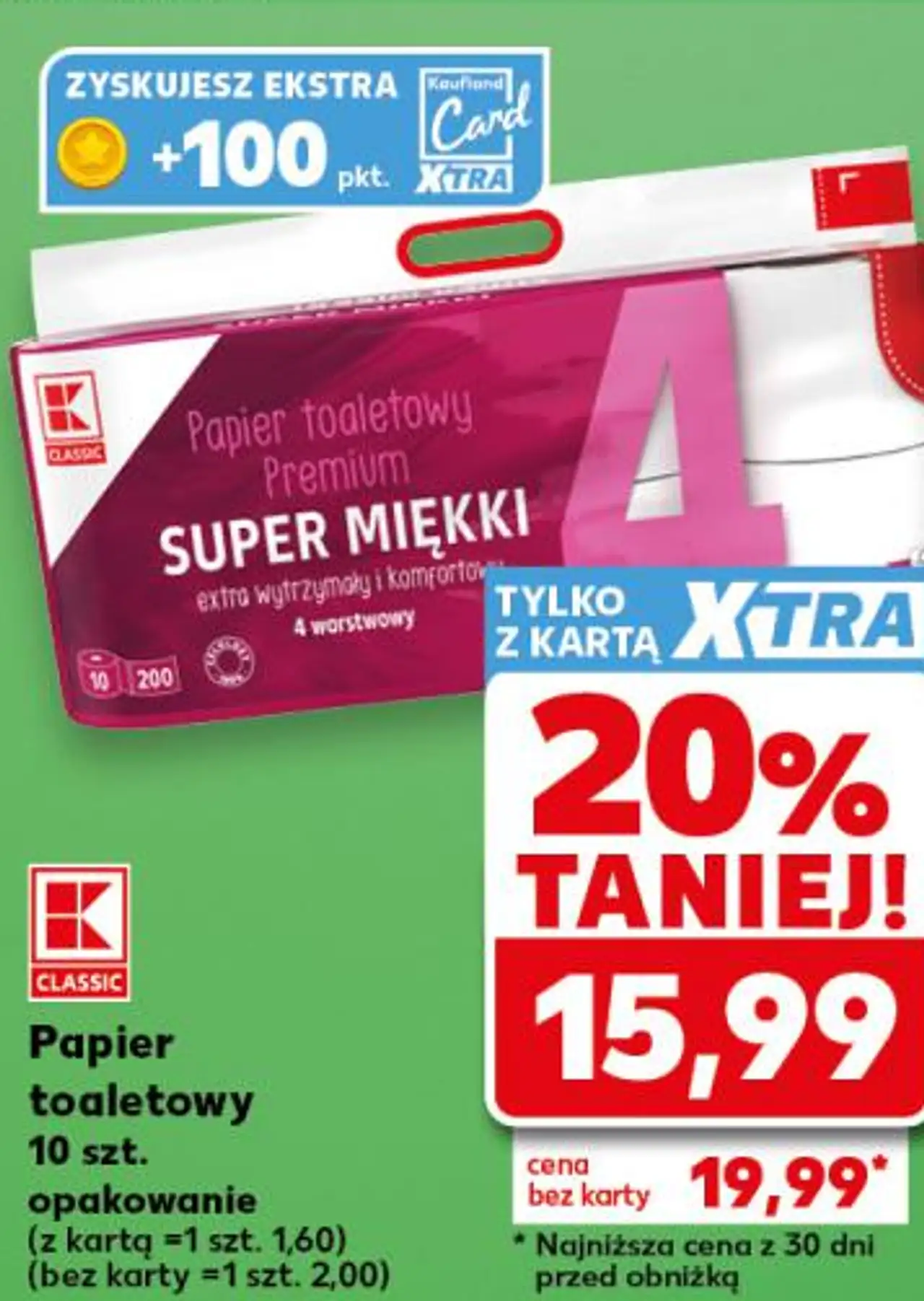 K-Classic Papier toaletowy Premium Super Miękki