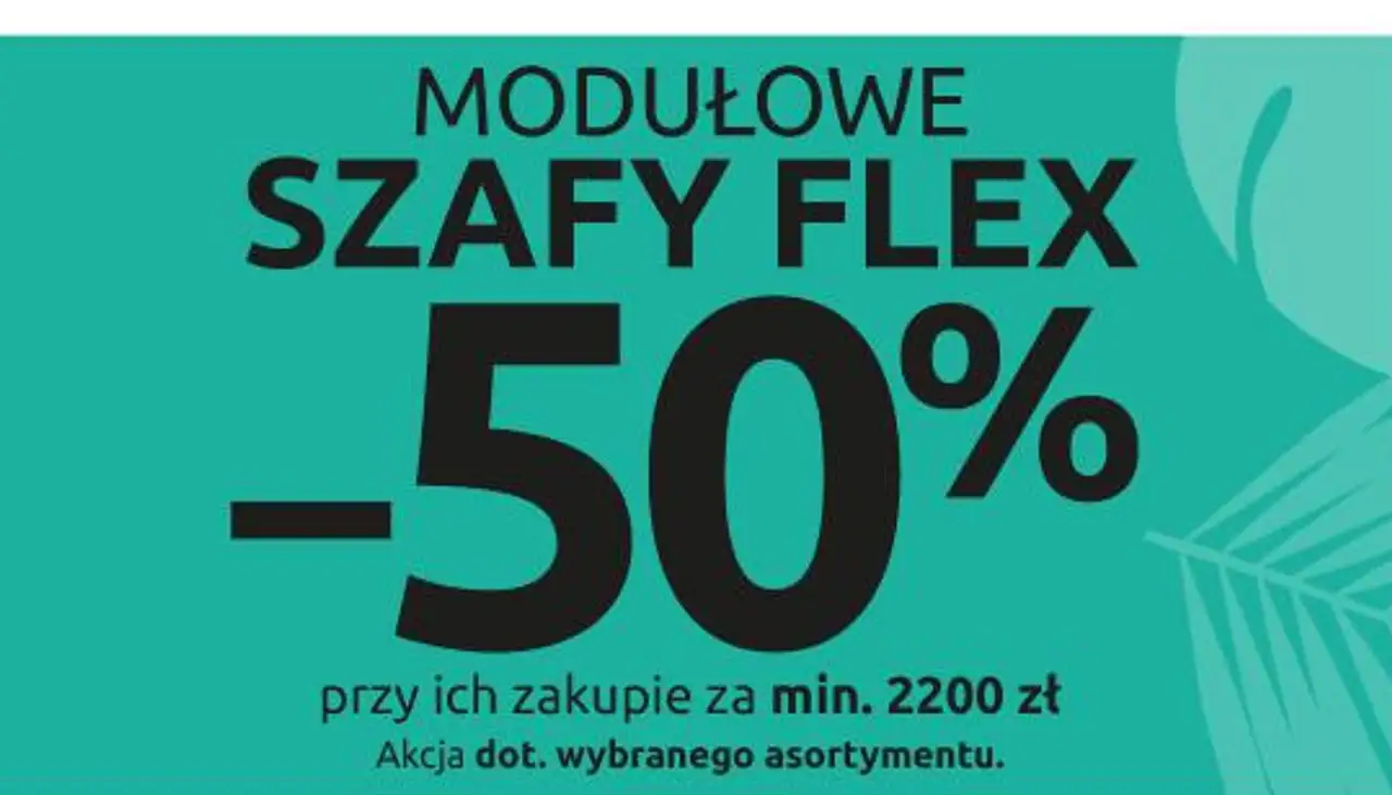 Modułowe szafy Flex