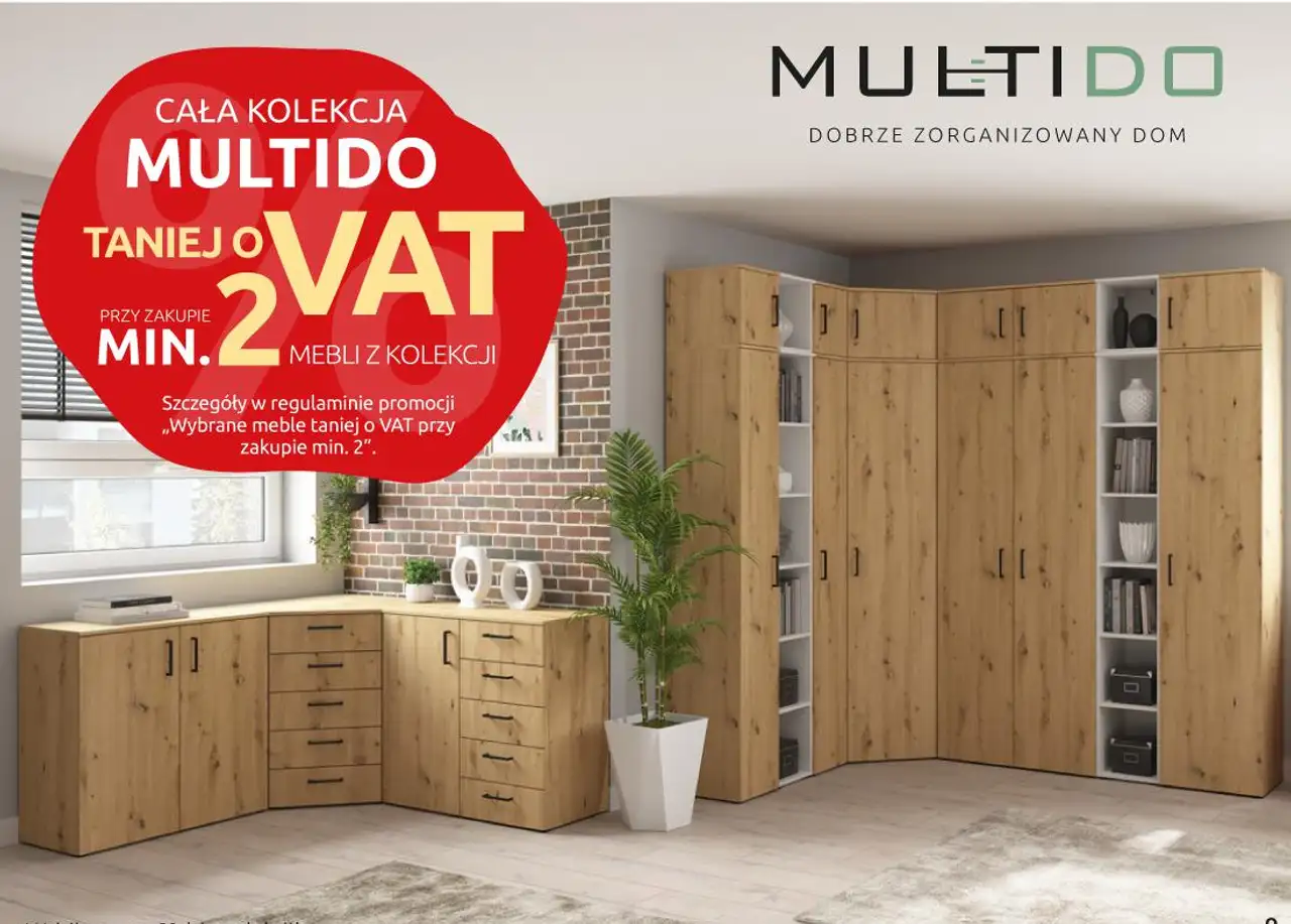 Cała kolekcja Multido taniej o VAT przy zakupie min. 2 produktów