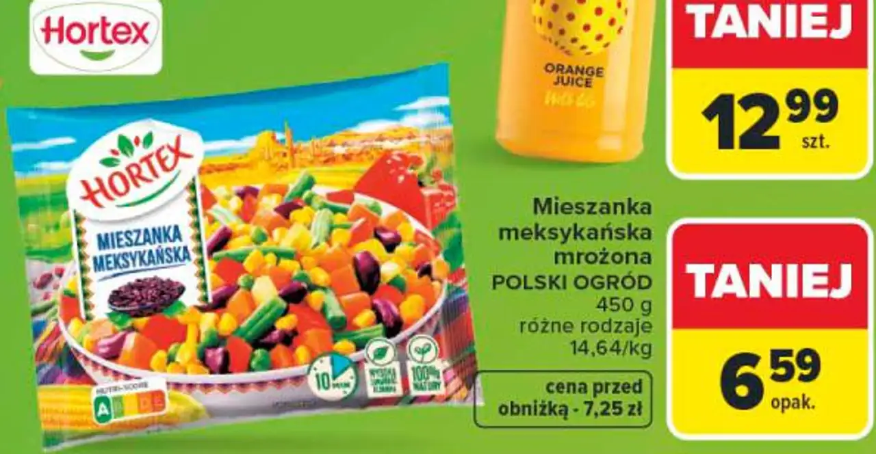 Mieszanka meksykańska mrożona Polski Ogród Hortex