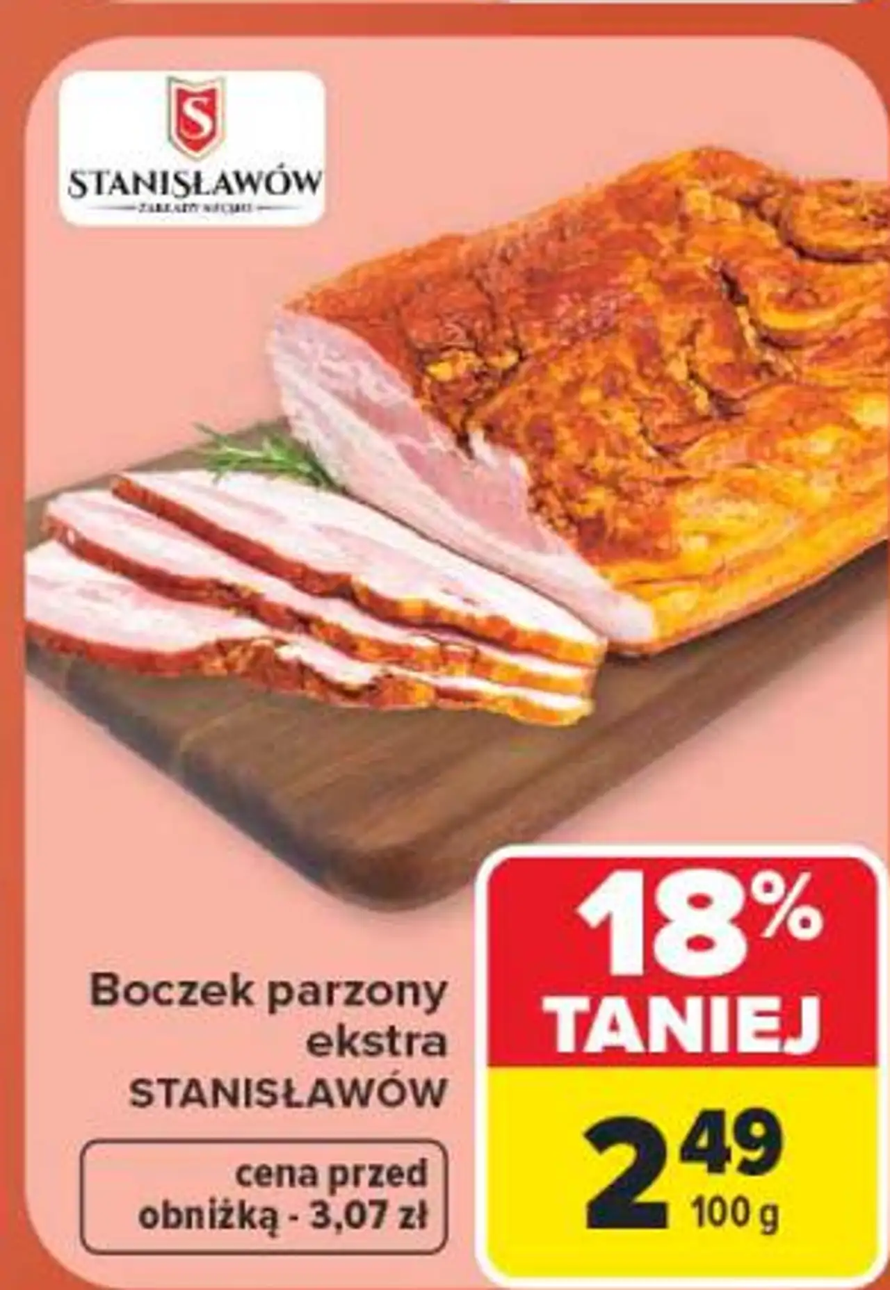 Boczek parzony ekstra Stanisławów