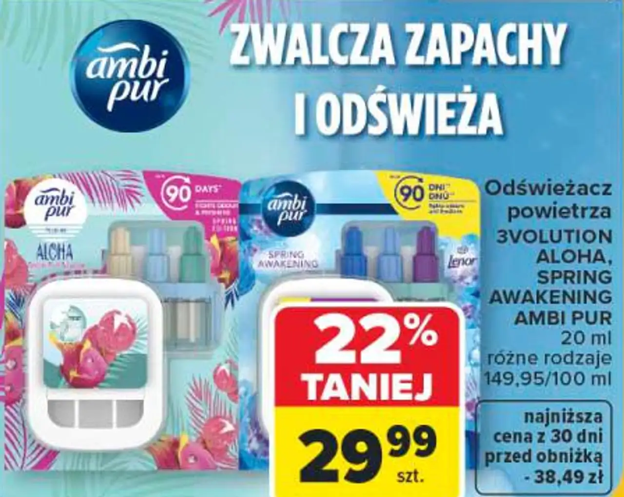 Ambi Pur Odświeżacz powietrza 3volution