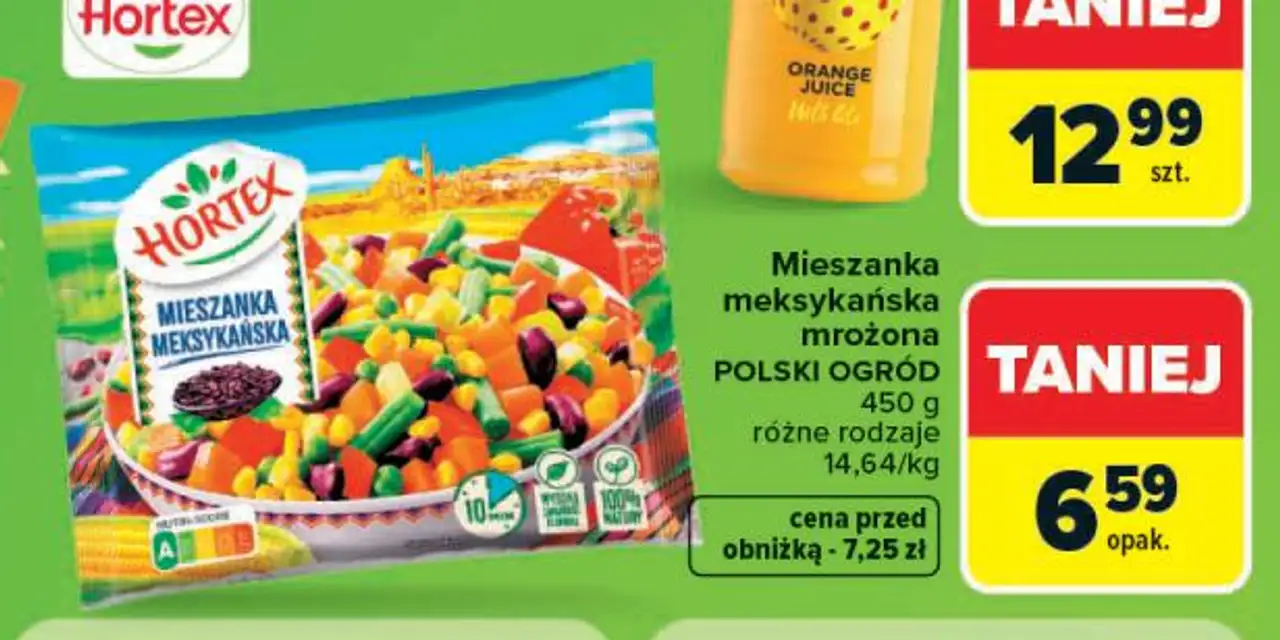 Mieszanka meksykańska mrożona Hortex