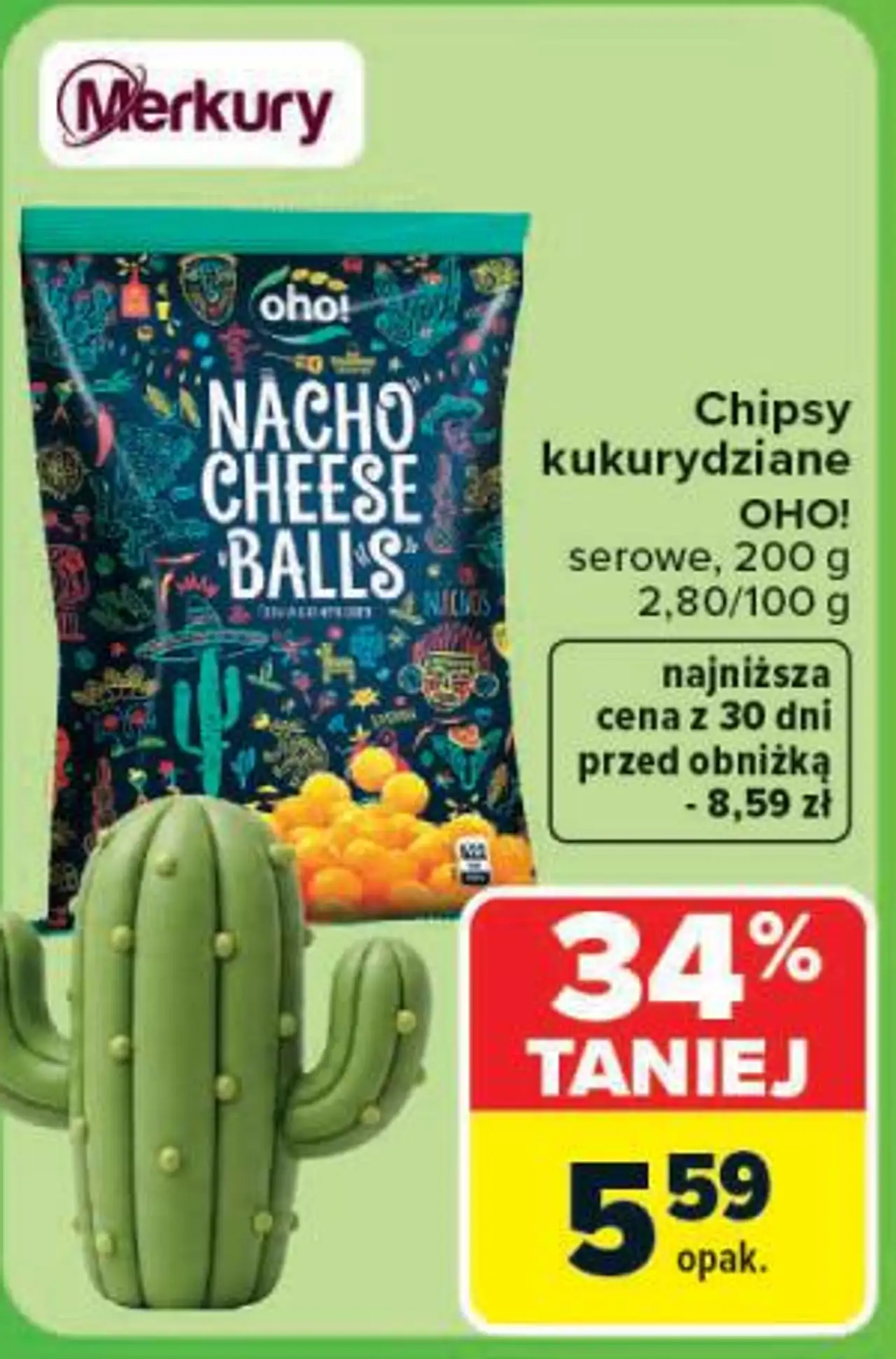 Chipsy kukurydziane OHO!