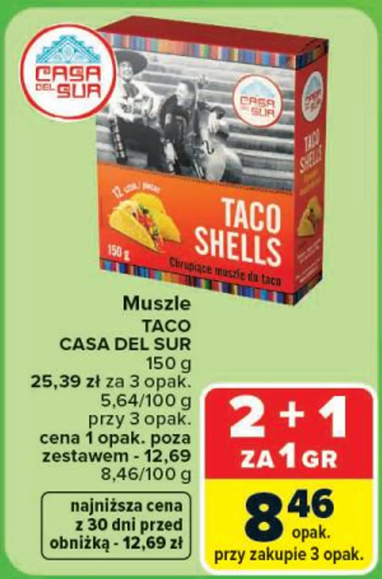 Muszle TACO CASA DEL SUR