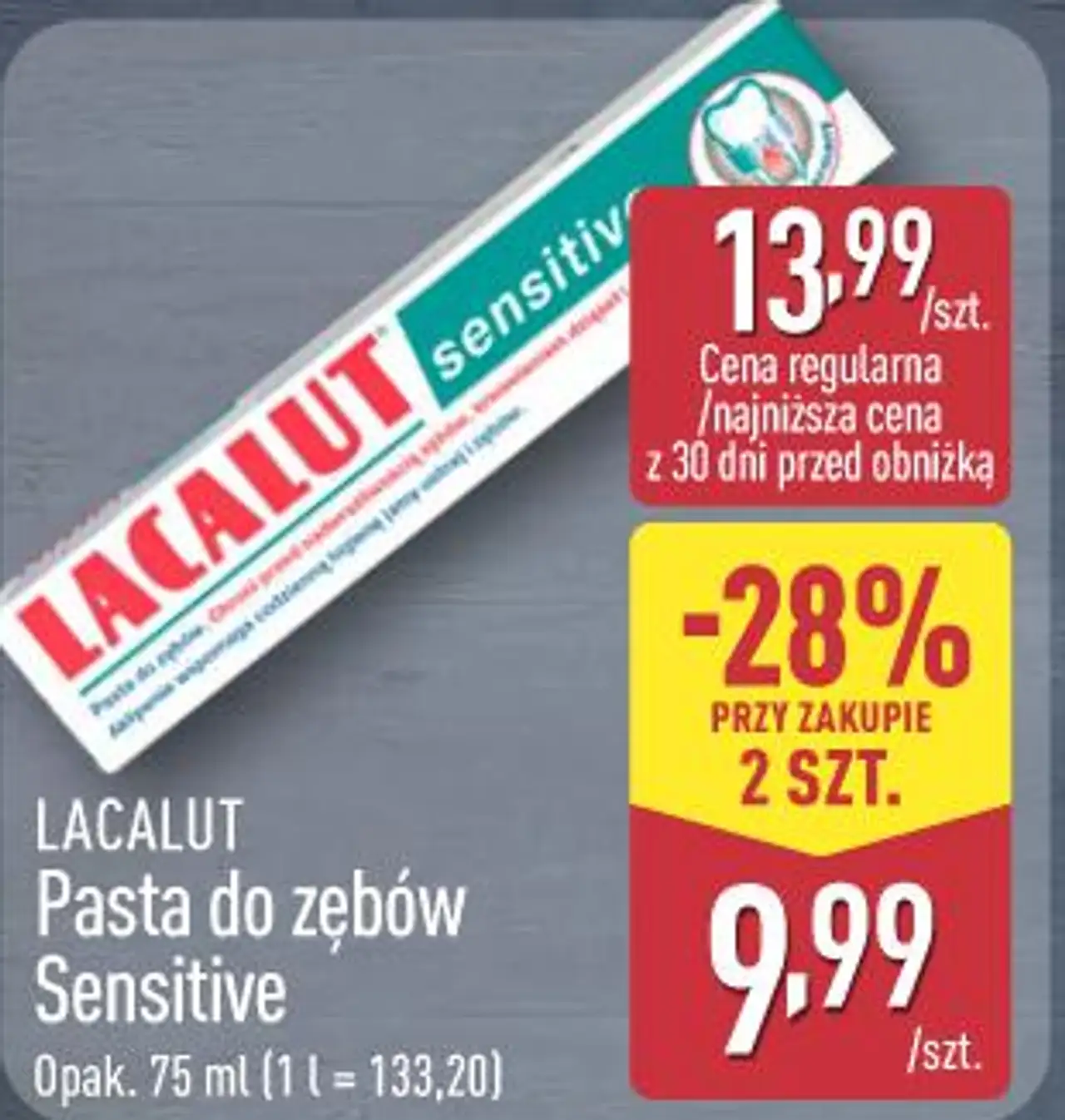 LACALUT Pasta do zębów Sensitive