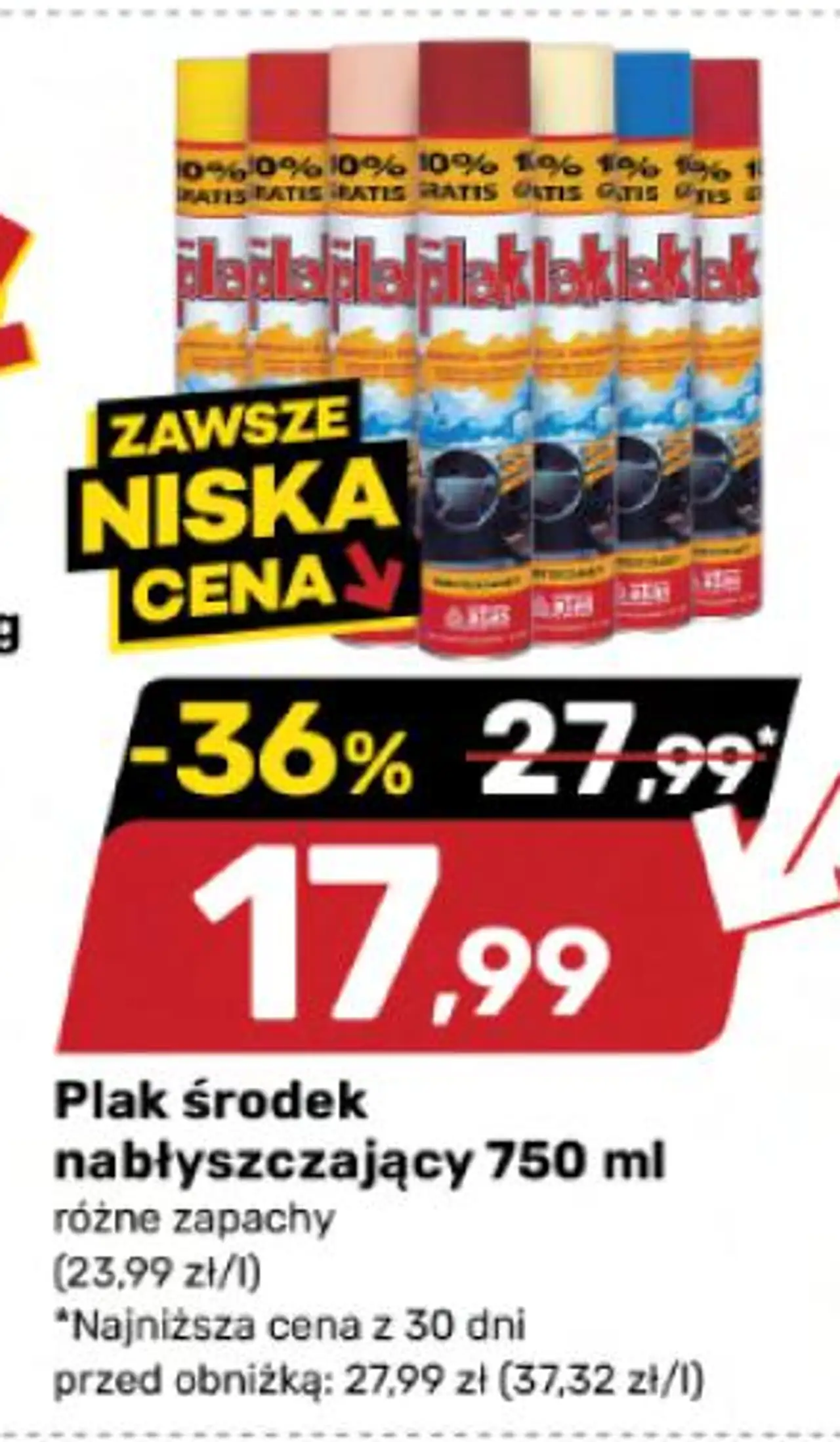 Plak środek nabłyszczający