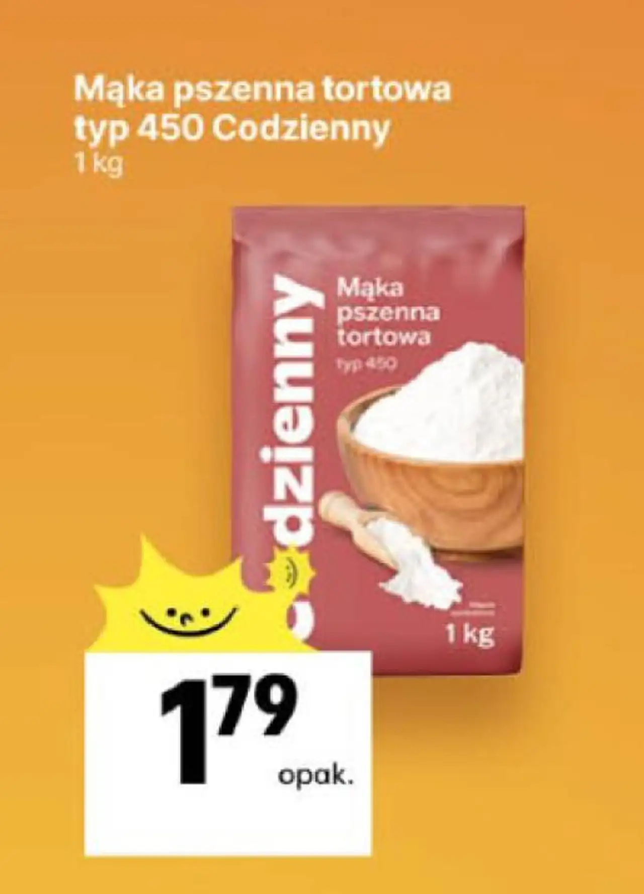 Mąka pszenna tortowa typ 450 Codzienny