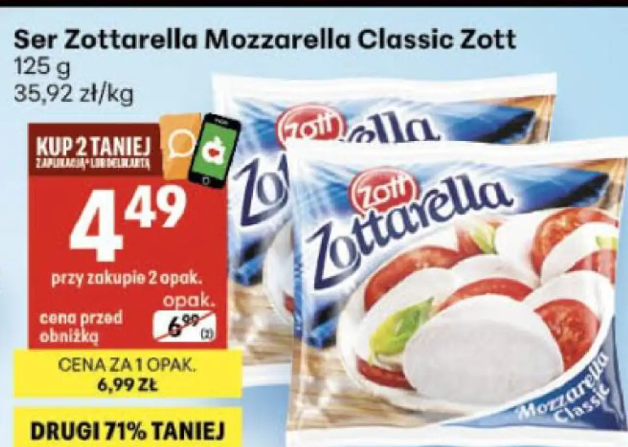 Ser Zottarella Mozzarella Classic Zott