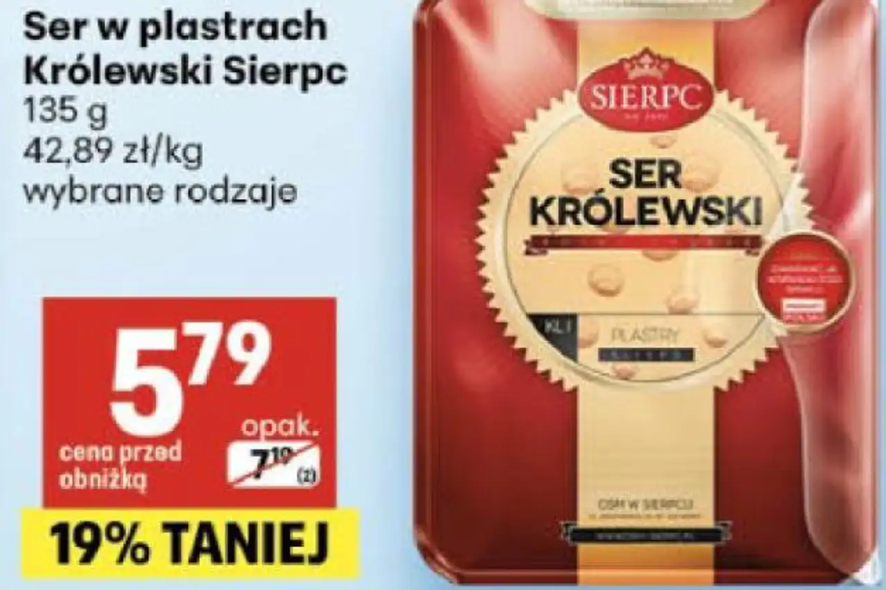 Ser w plastrach Królewski Sierpc