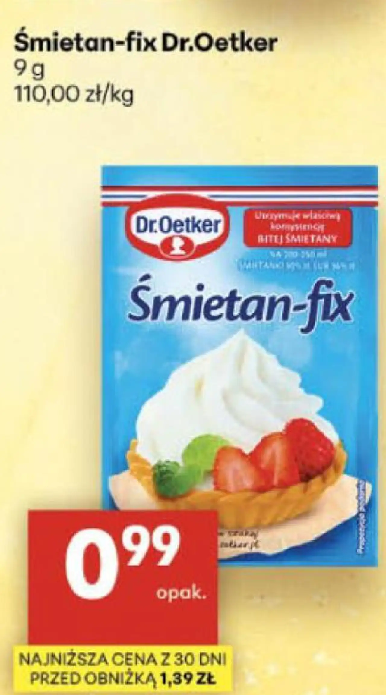 Śmietan-fix Dr.Oetker