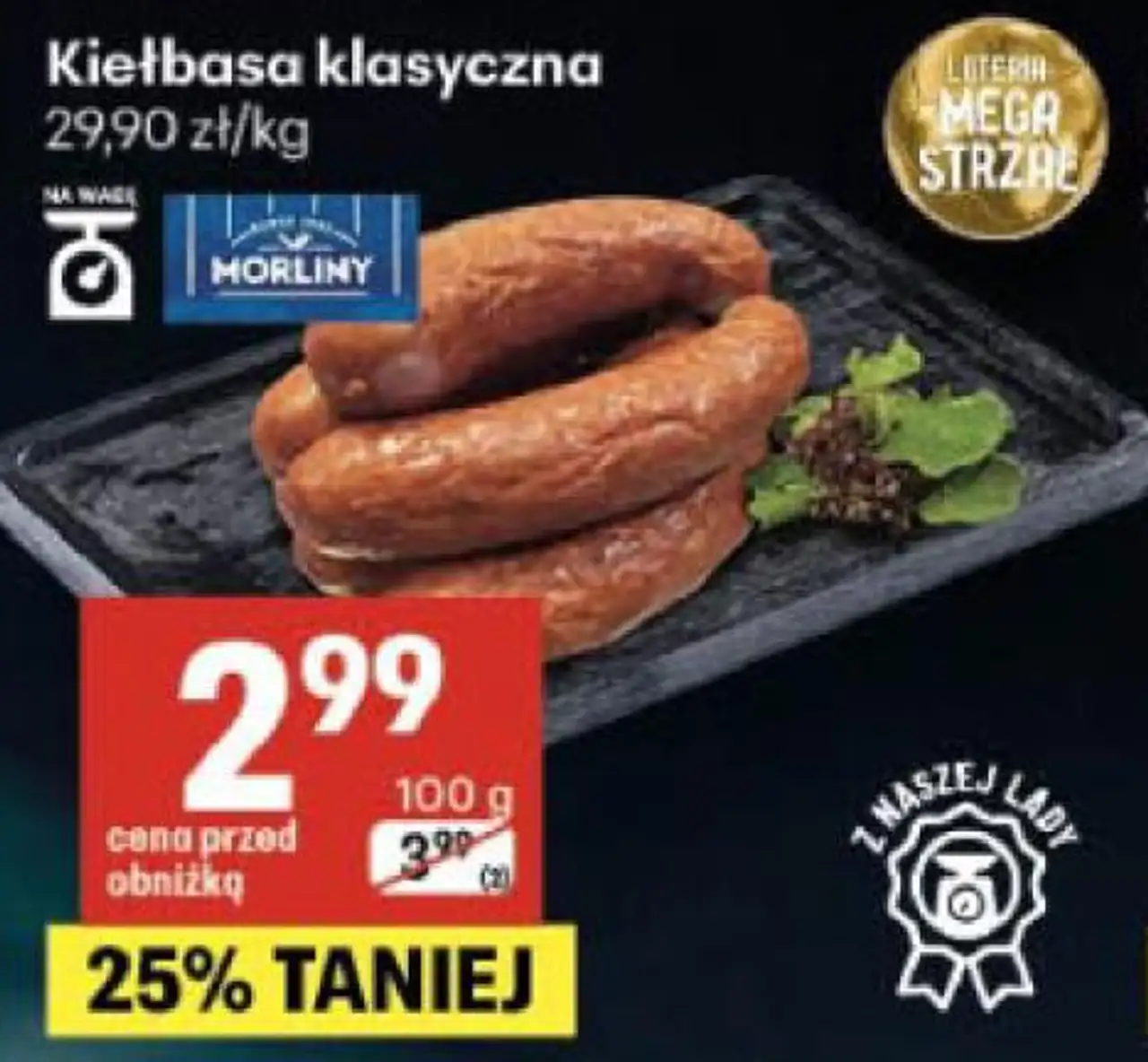 Kiełbasa klasyczna Morliny