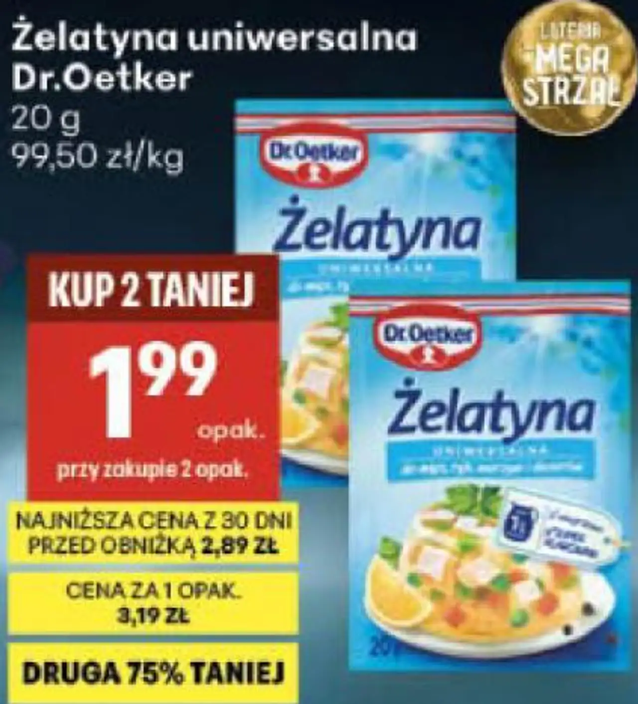 Żelatyna uniwersalna Dr.Oetker
