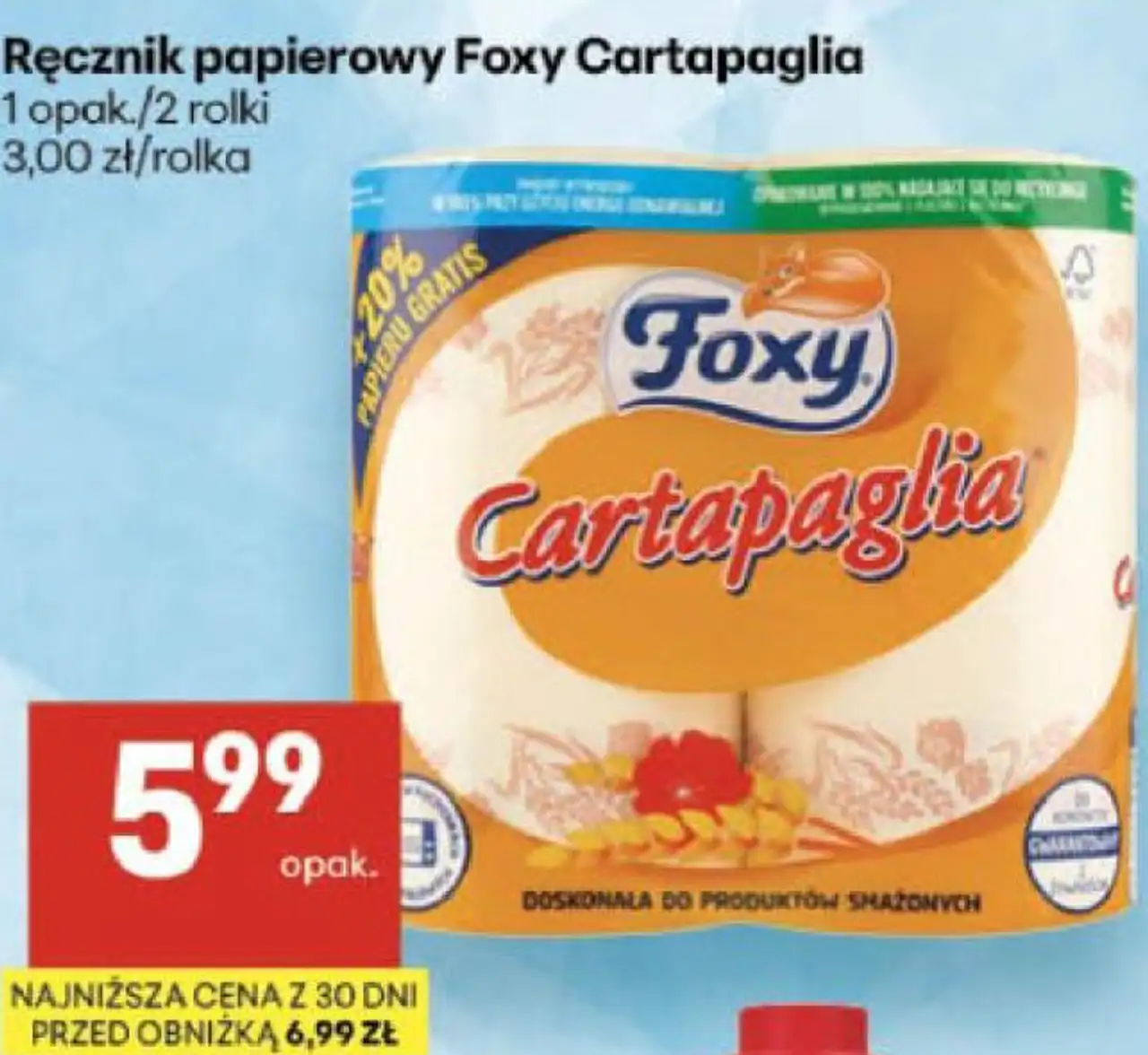 Ręcznik papierowy Foxy Cartapaglia