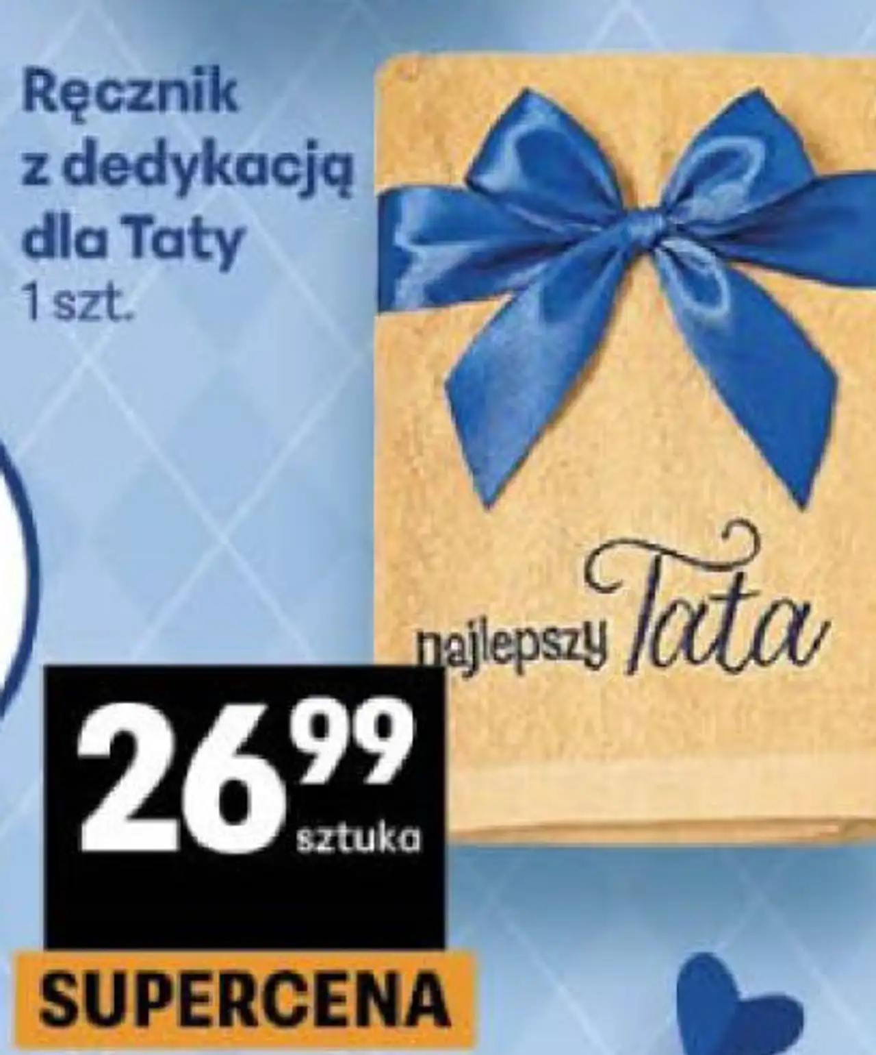Ręcznik z dedykacją dla Taty