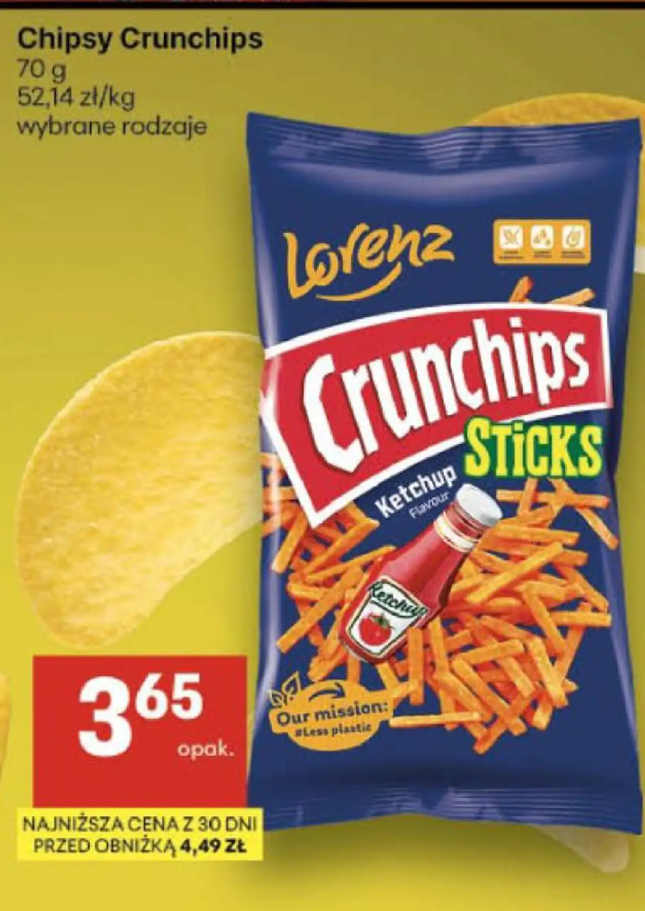 Chipsy Crunchips Sticks