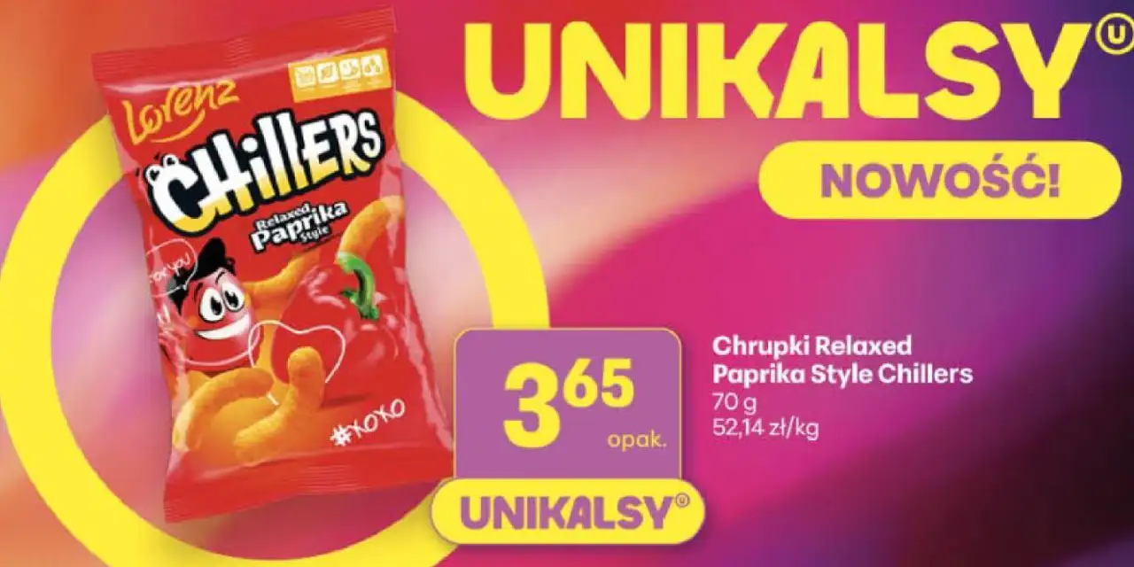 Chrupki Relaxed Paprika Style Chillers