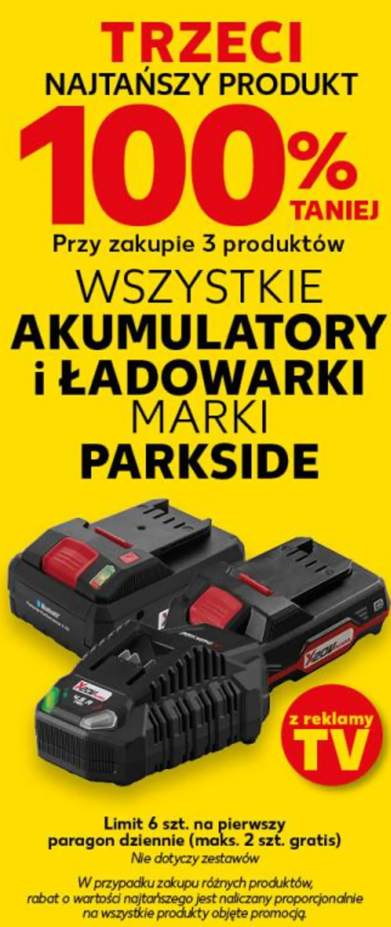 Wszystkie akumulatory i ładowarki marki Parkside