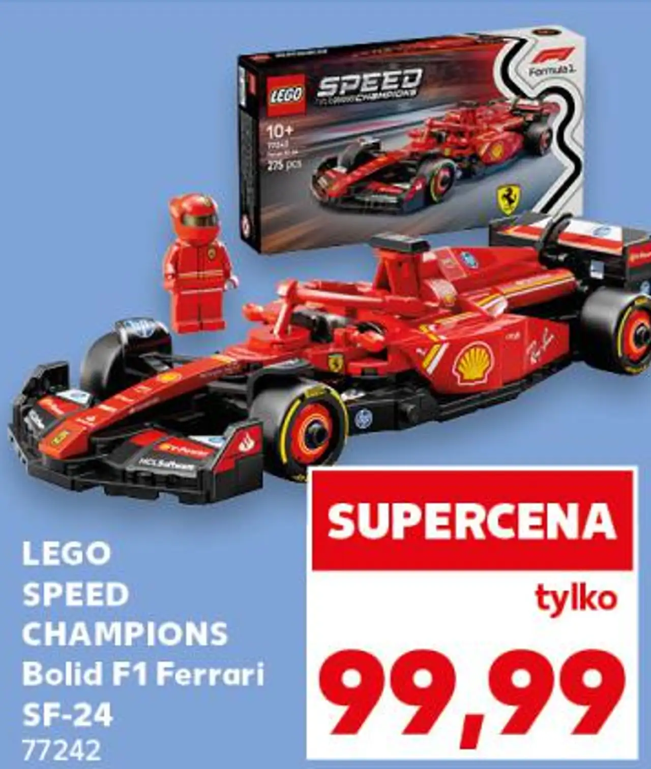 Lego Speed Champions Bolid F1 Ferrari SF-24 77242