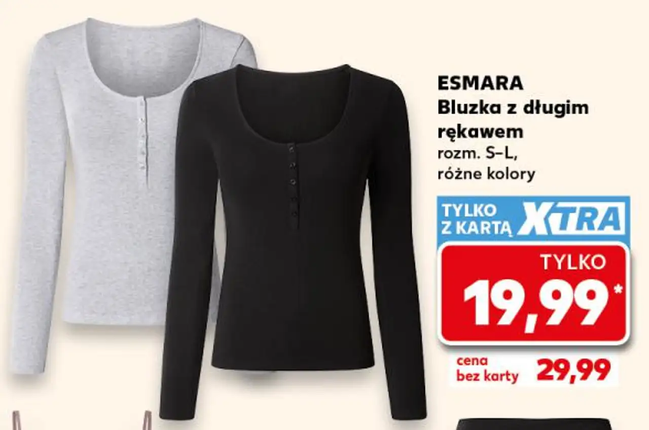 ESMARA Bluzka z długim rękawem