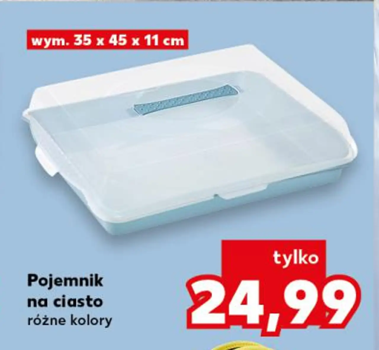 Pojemnik na ciasto