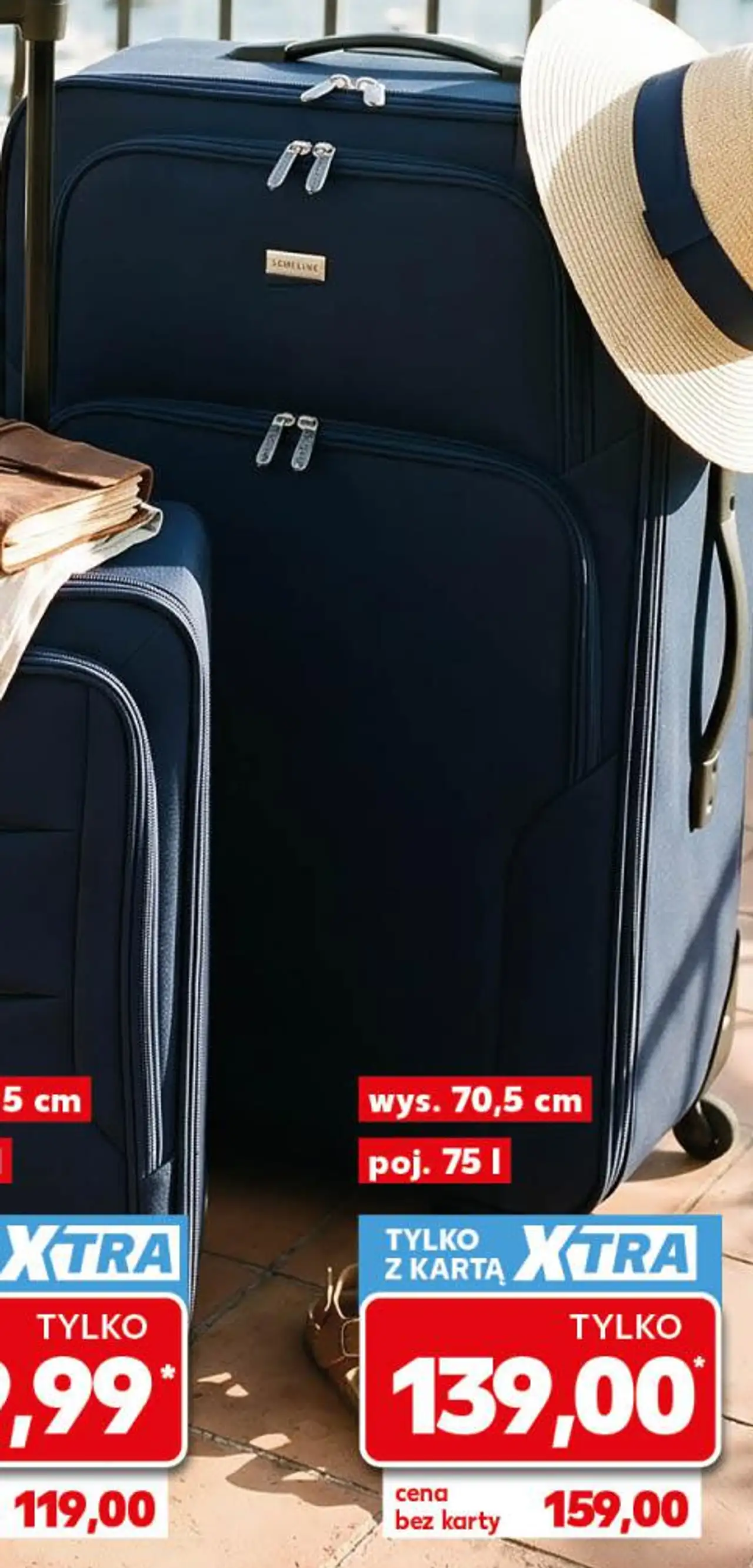 Walizka Semi Line, wys. 70,5 cm, poj. 75 l