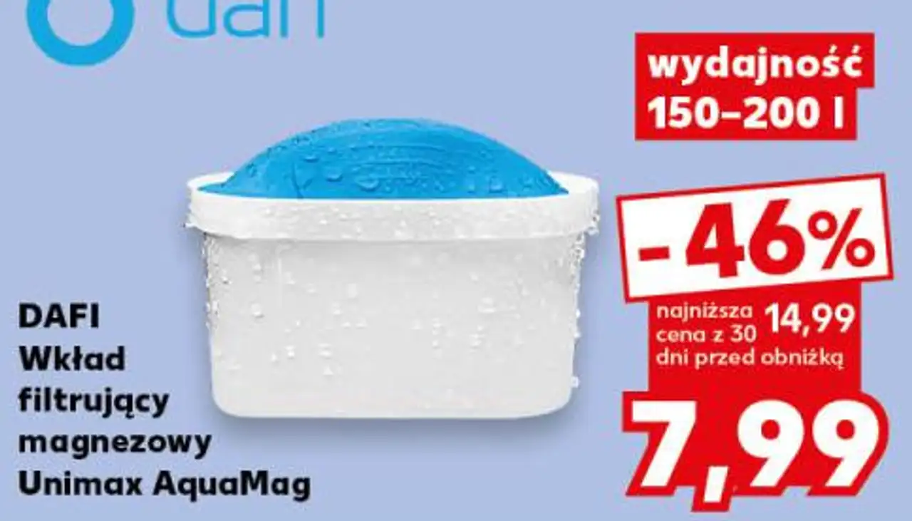 DAFI Wkład filtrujący magnezowy Unimax AquaMag